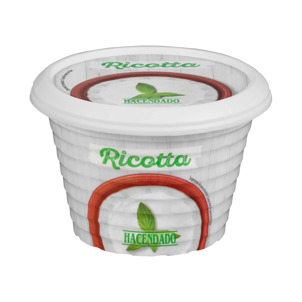 Queso ricotta mezcla Hacendado