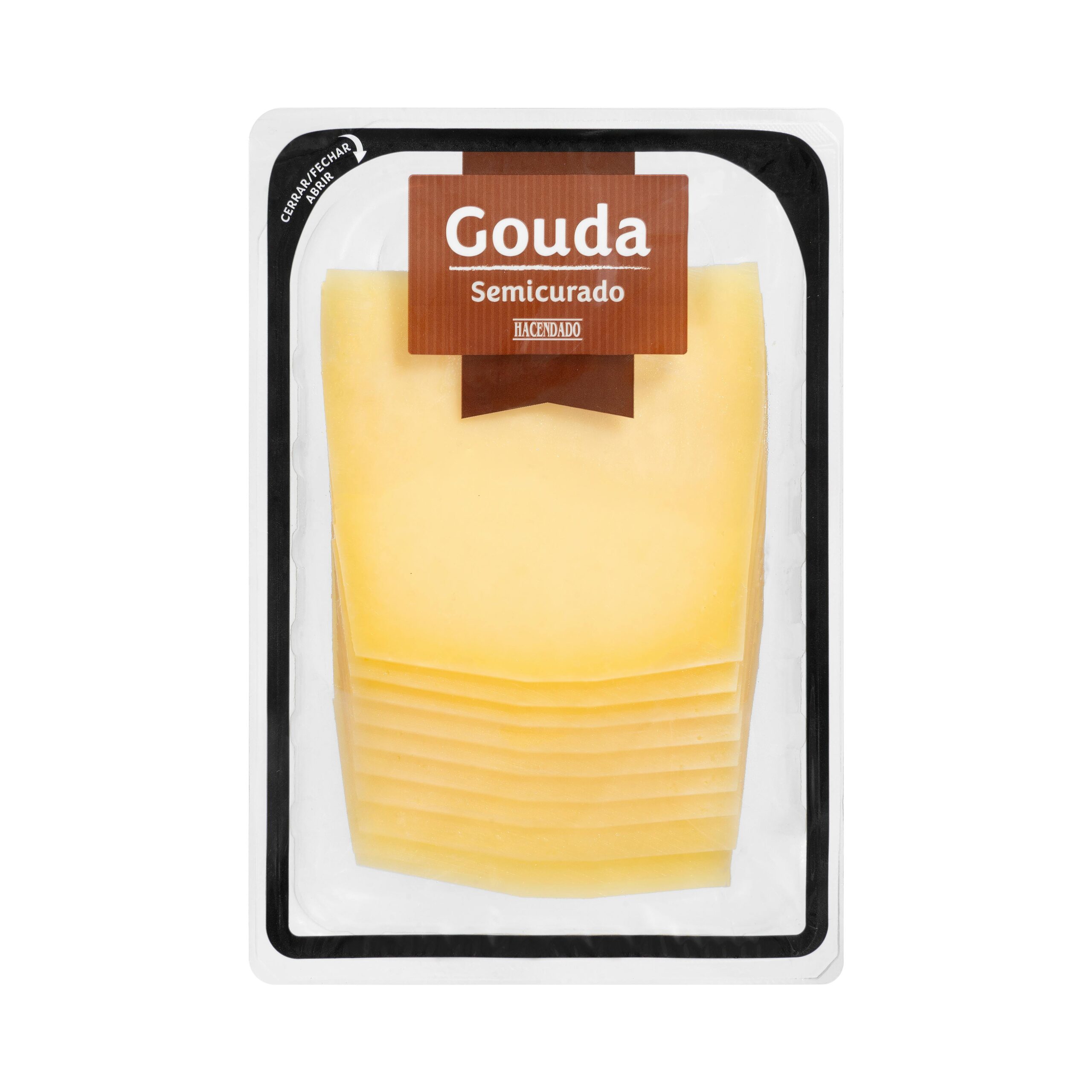 Queso semicurado Gouda Hacendado lonchas Mercadona
