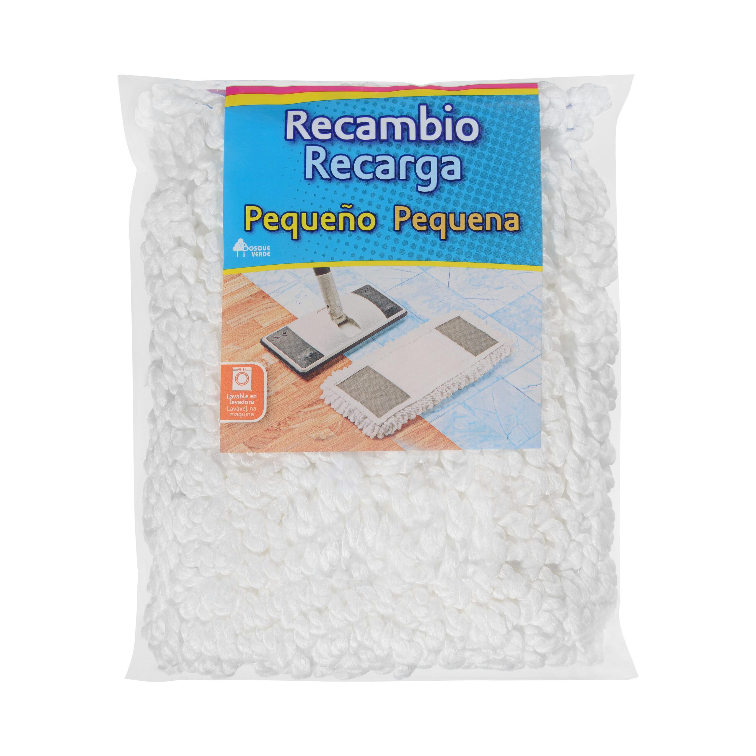 Recambio mopa microfibra pequeño Bosque Verde Mercadona