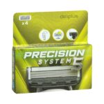 Recambios maquinilla de afeitar Deliplus Precision System 5 hojas Recambios maquinilla de afeitar Deliplus Precision System 5 hojas