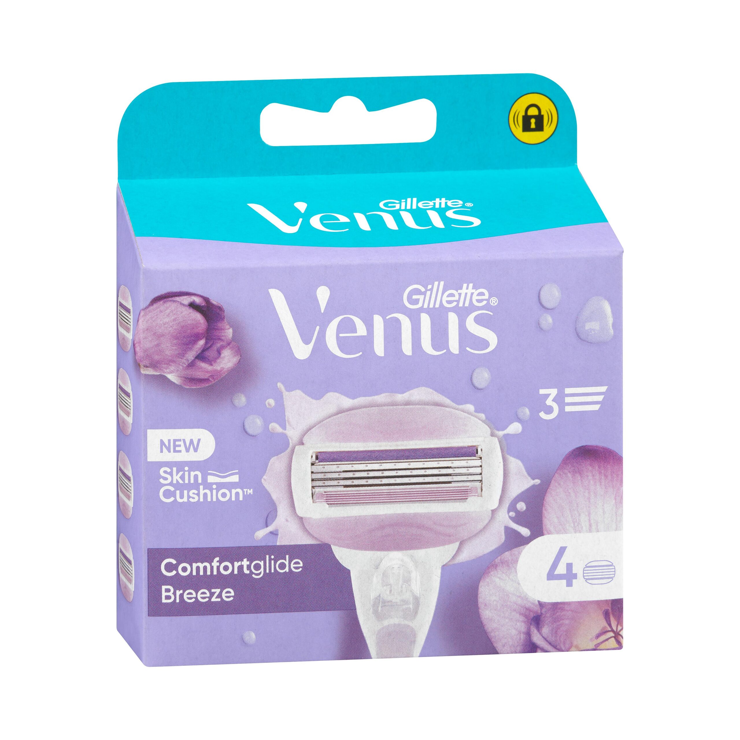 Recambios maquinilla depilación Gillette Venus Comfortglide Breeze 3 hojas Mercadona