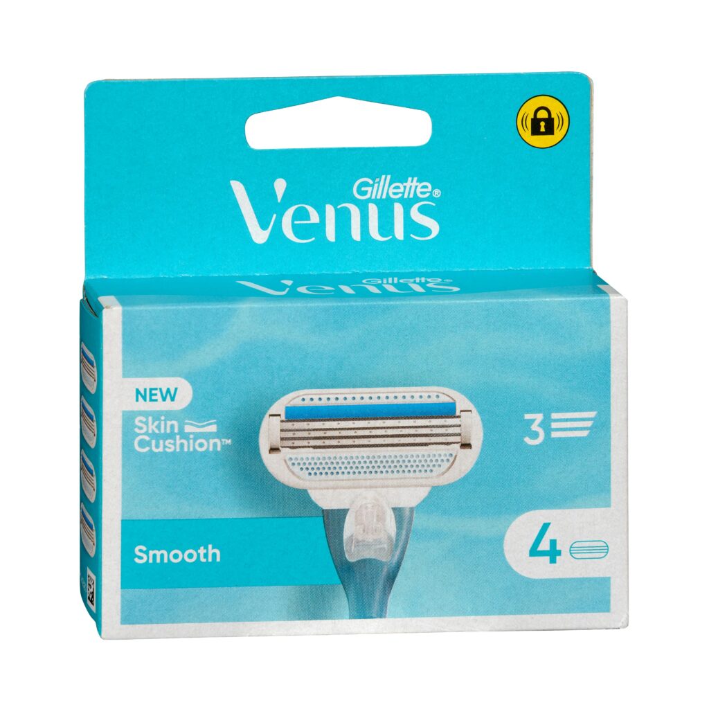 Recambios maquinilla depilación Gillette Venus Smooth 3 hojas