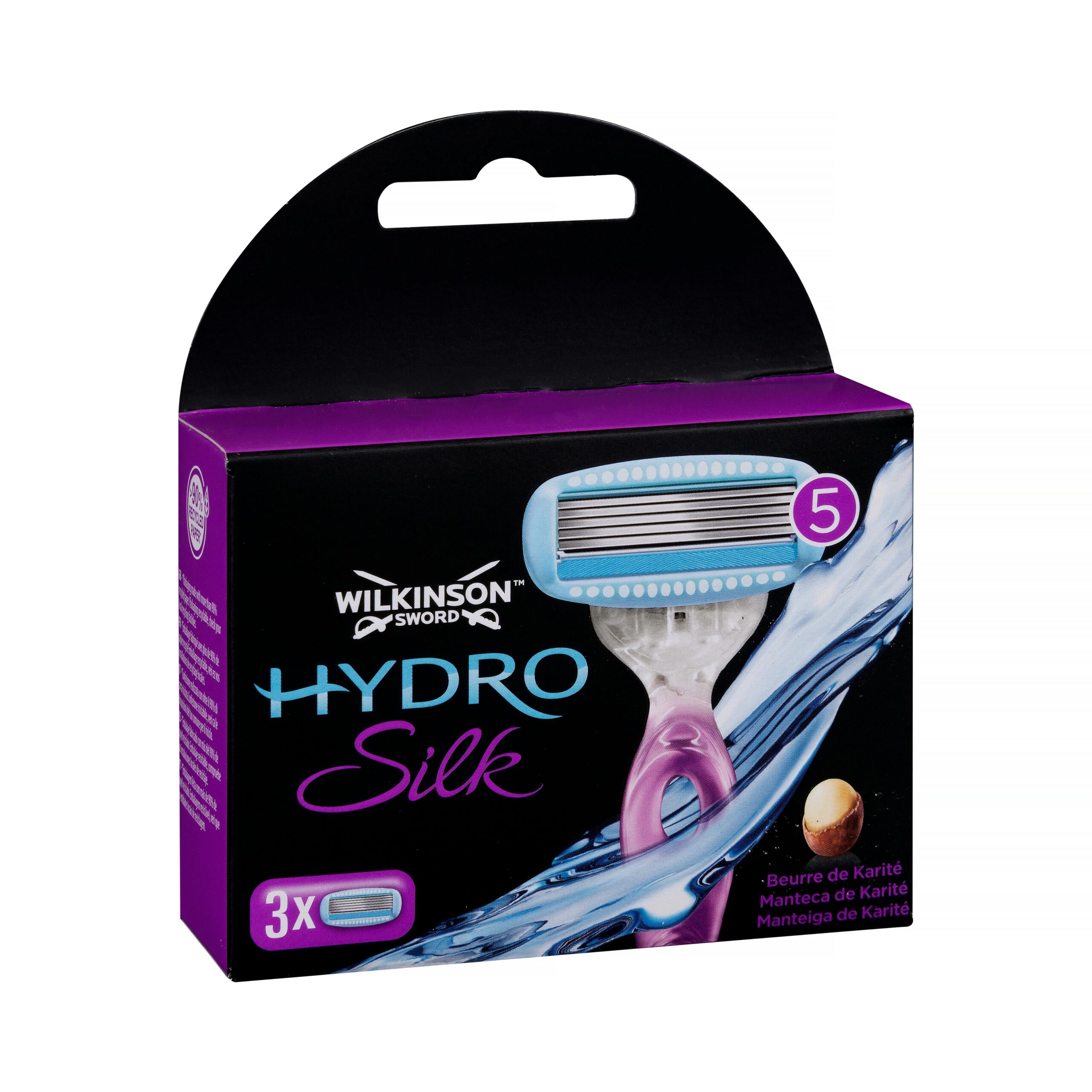 Recambios maquinilla depilación Wilkinson Hydro Silk 5 hojas Mercadona