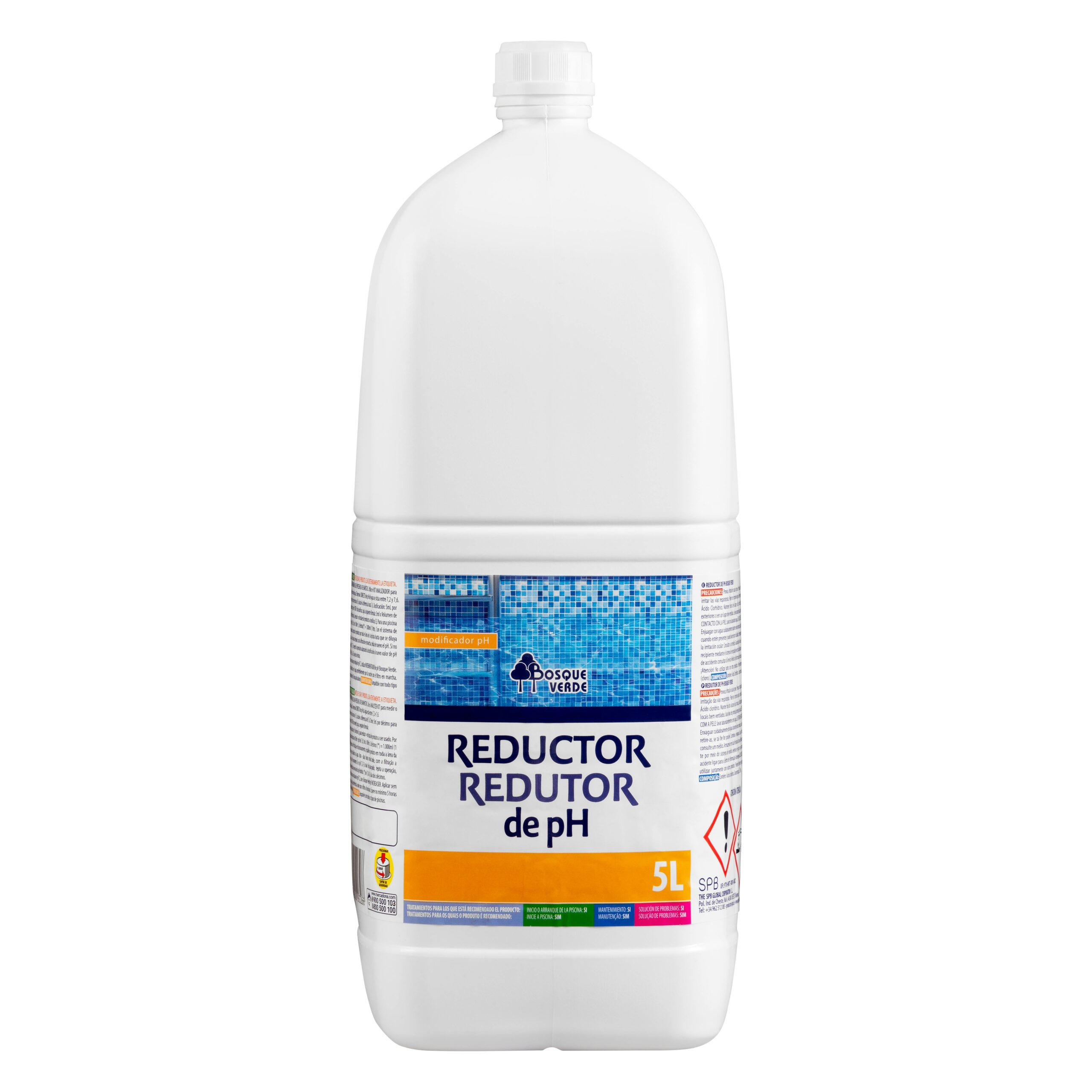 Reductor de pH Bosque Verde para piscina Mercadona