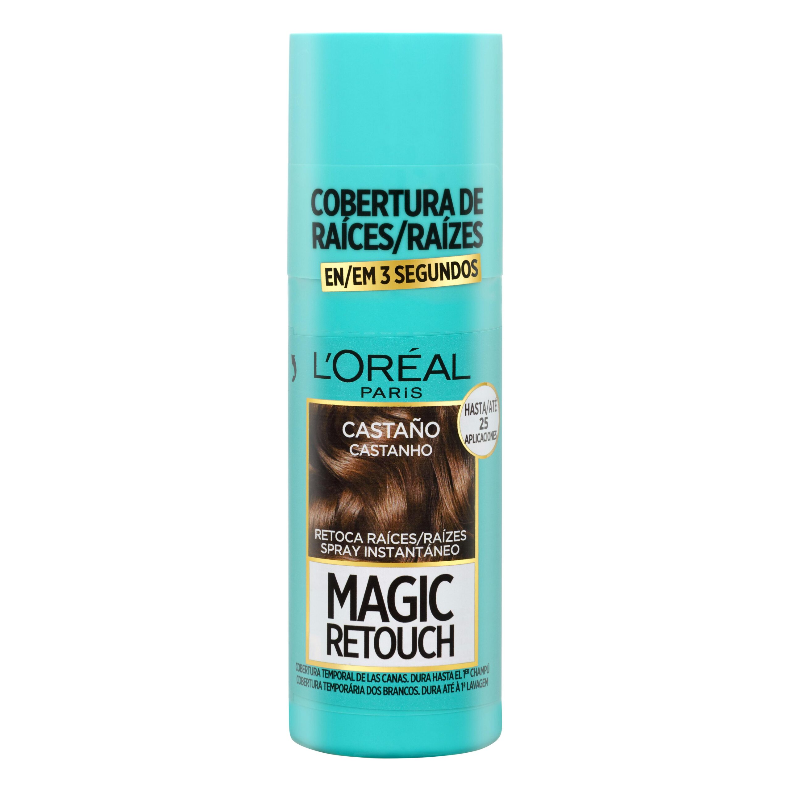 Retoca raíces instantáneo L'Oréal castaño Magic Retouch Mercadona