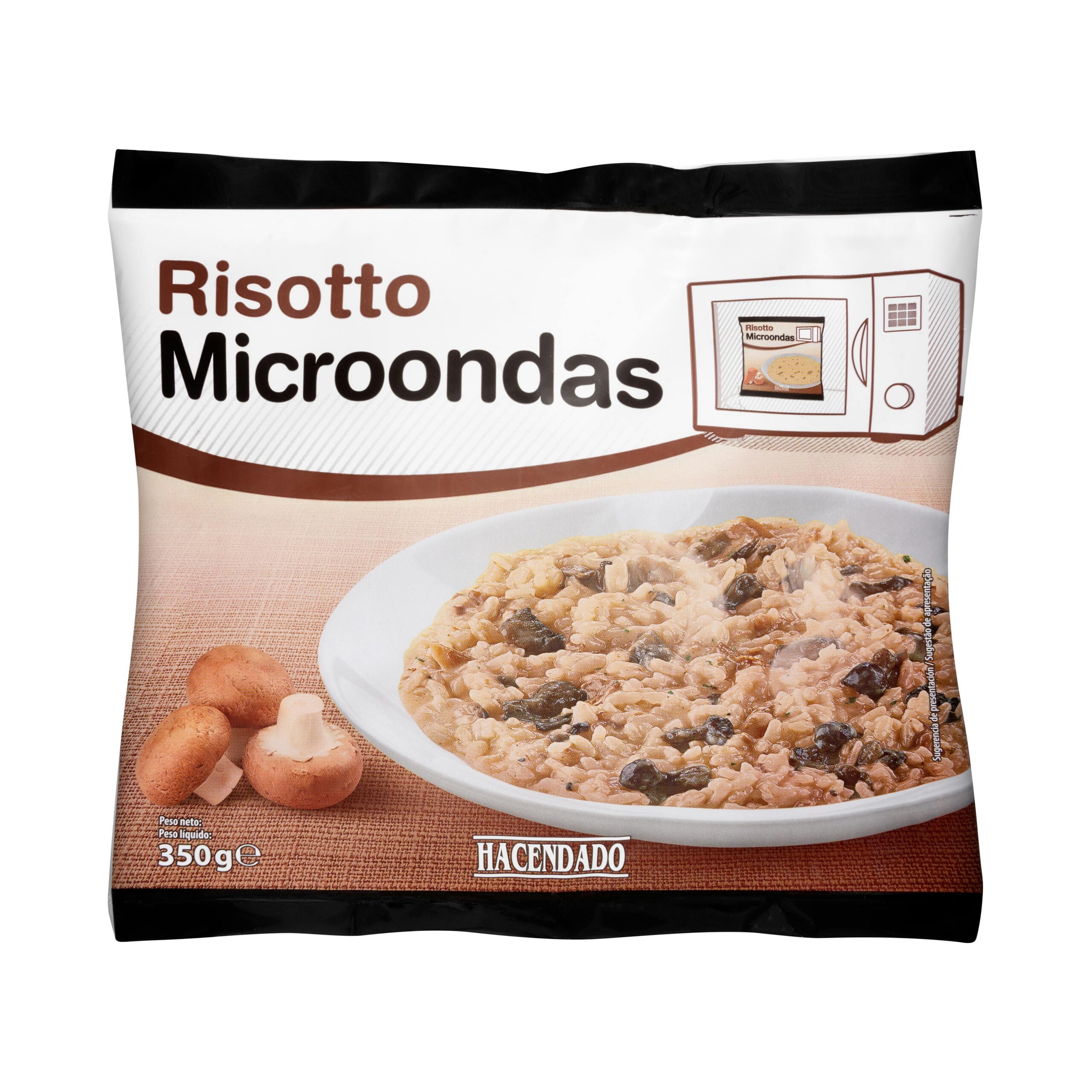 Risotto de setas Hacendado ultracongelados Risotto de setas Hacendado ultracongelados