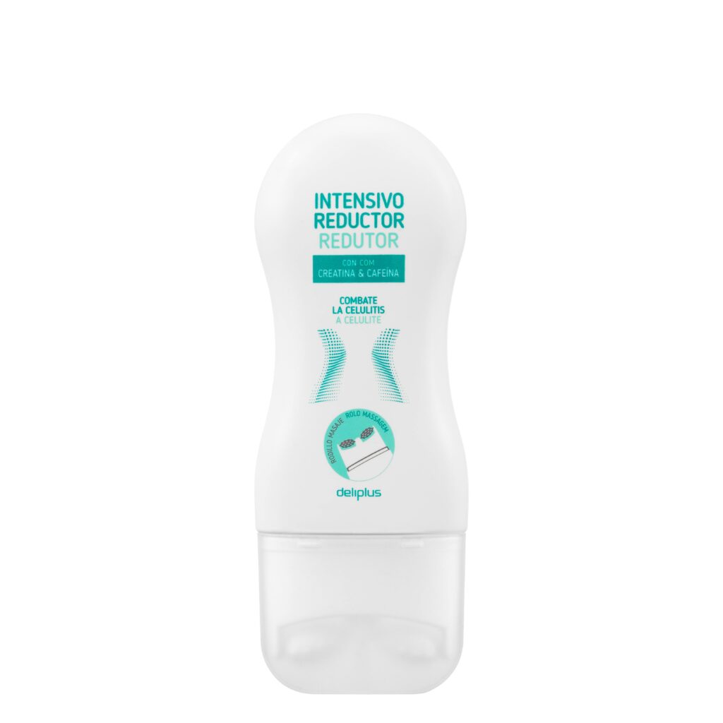 Rodillo intensivo reductor Deliplus con creatina y cafeína combate la celulitis