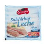 Salchichas cocidas con leche Campofrío de pollo, cerdo y pavo Salchichas cocidas con leche Campofrío de pollo