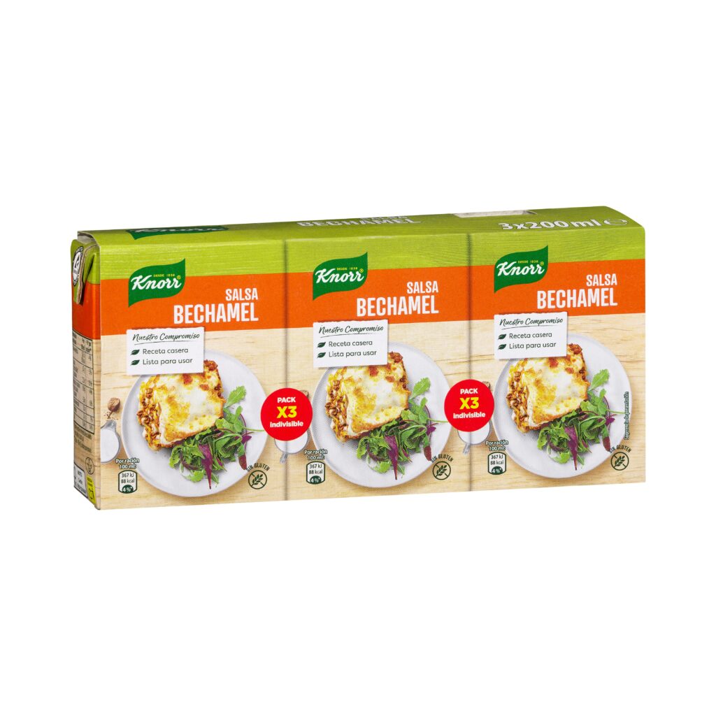 Salsa bechamel Knorr