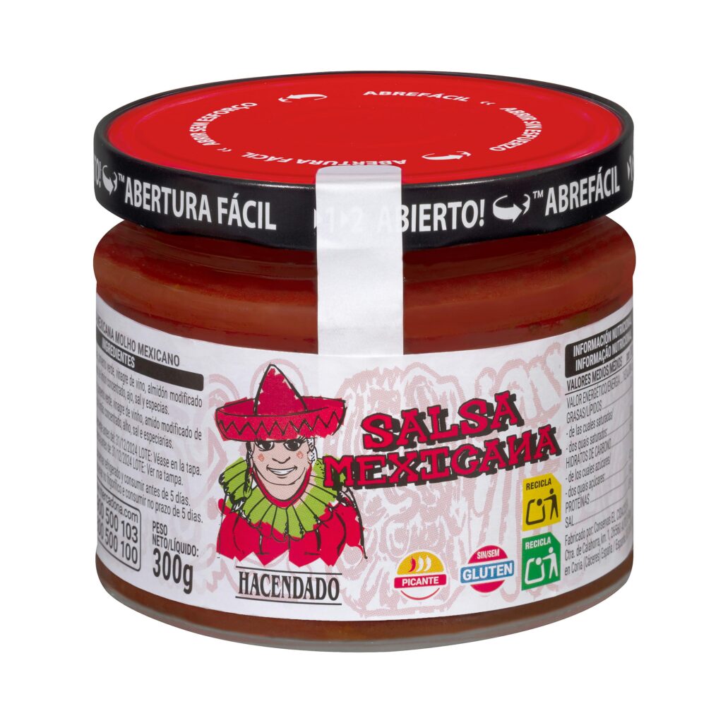 Salsa mexicana Hacendado