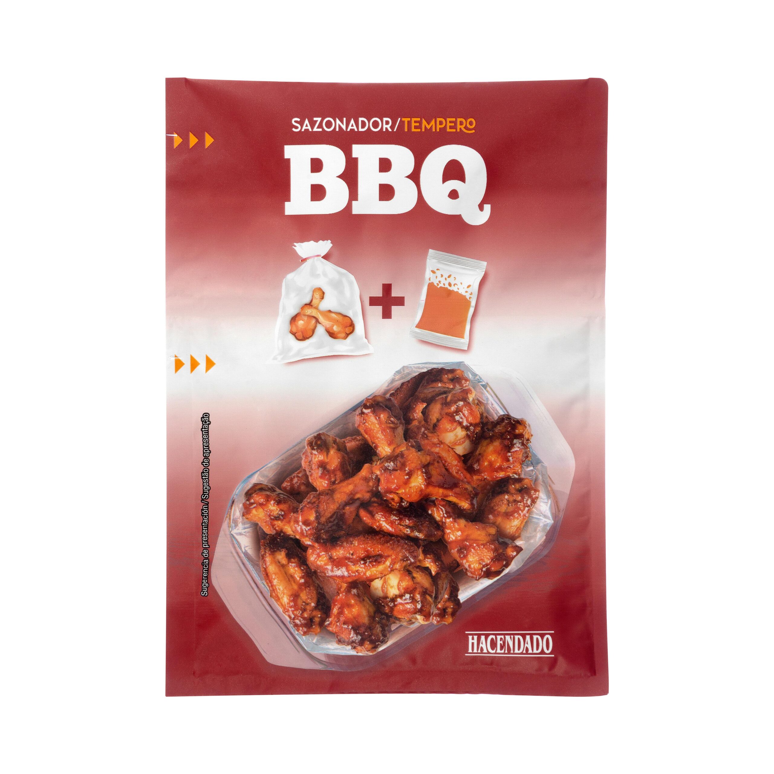 Sazonador sabor barbacoa Hacendado para carne Mercadona