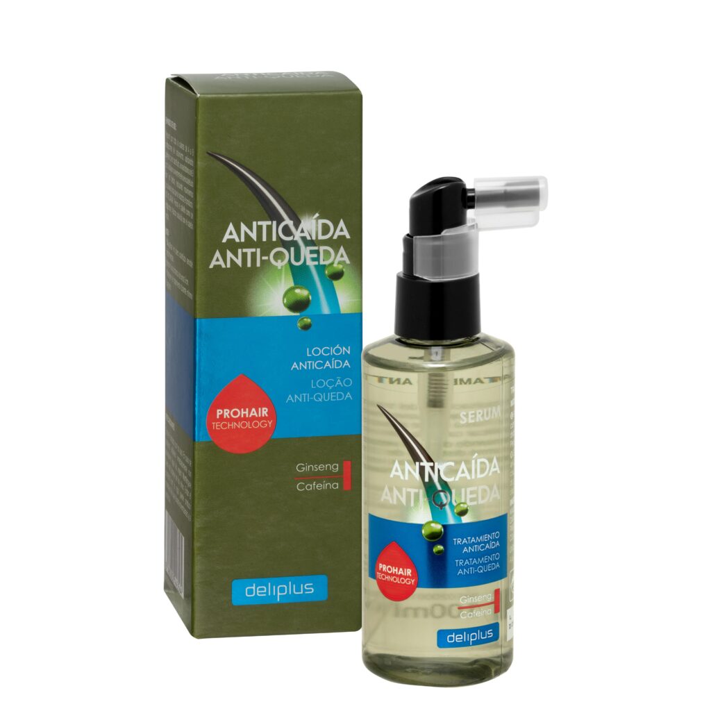 Sérum Anticaída Deliplus con ginseng y cafeína