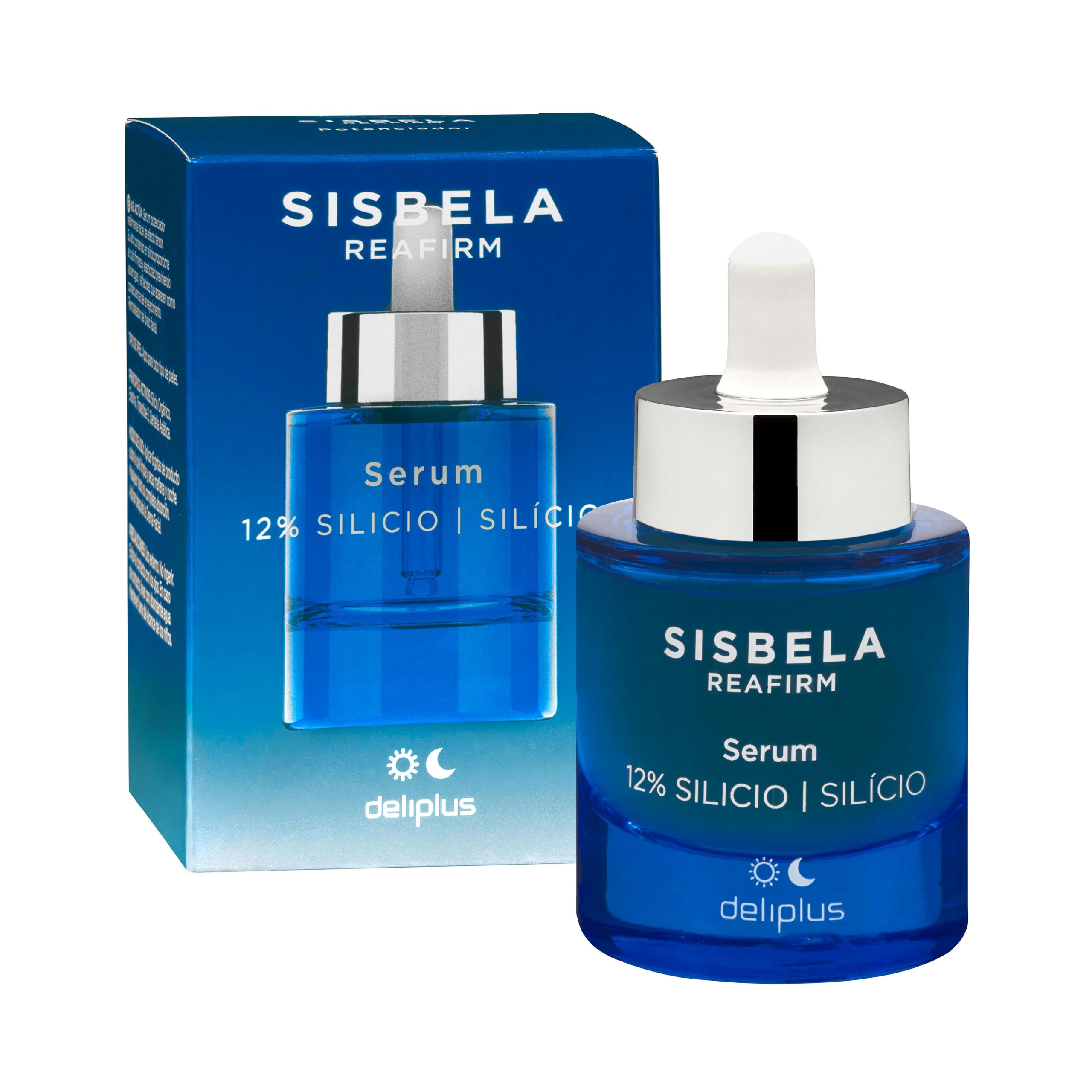 Sérum facial potenciador 12% silicio Deliplus Sisbela Reafirm todo tipo de piel Mercadona