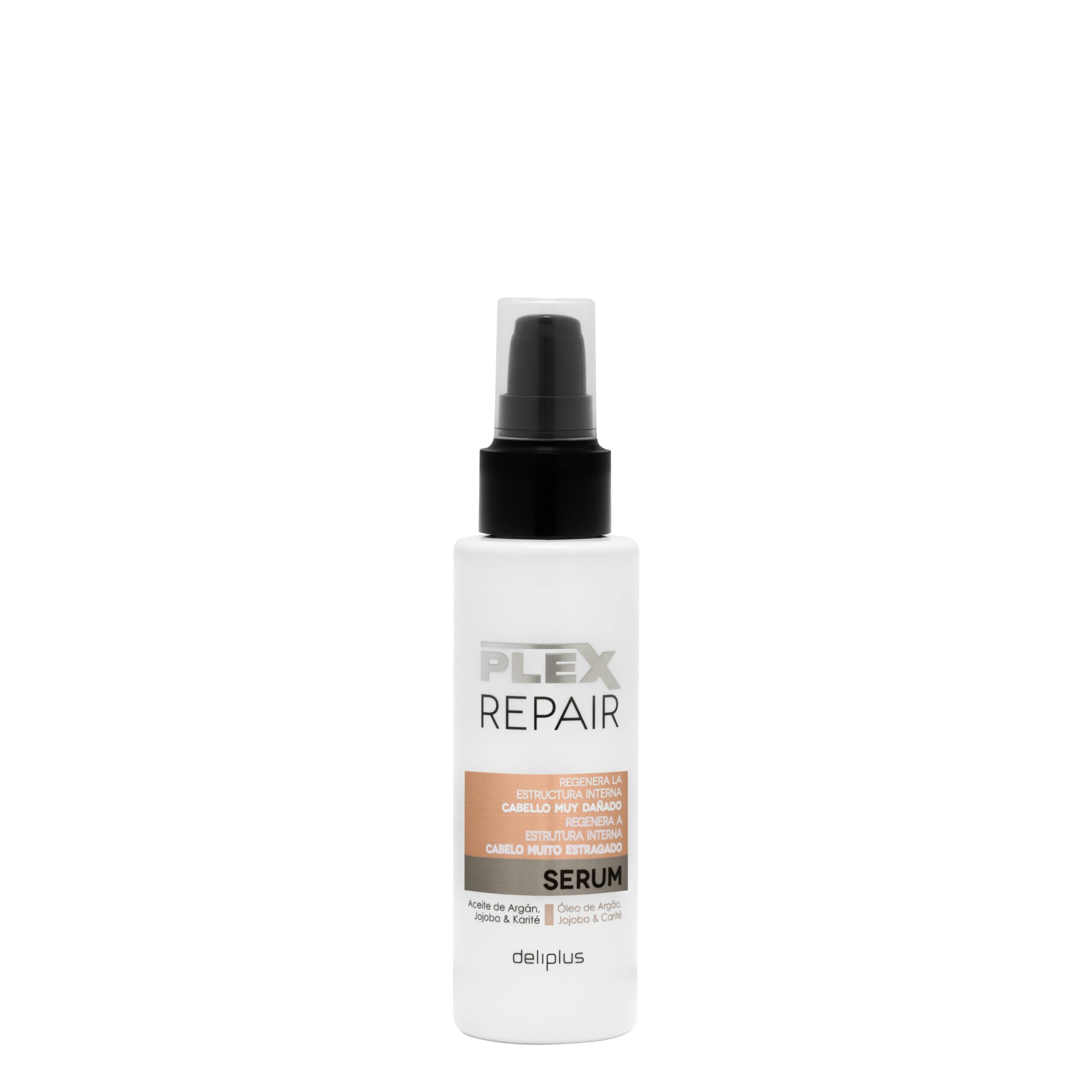 Sérum Plex Repair Deliplus cabello muy dañado con aceite de argán, jojoba y karité Mercadona