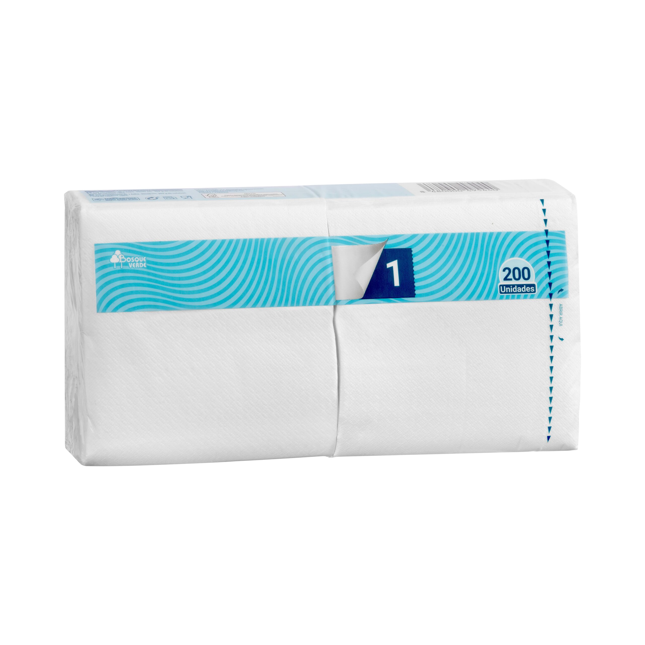 Servilleta papel Bosque Verde 1 capa 30 x 30 cm Mercadona