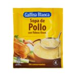 Sopa de pollo Gallina Blanca con fideos finos Sopa de pollo Gallina Blanca con fideos finos