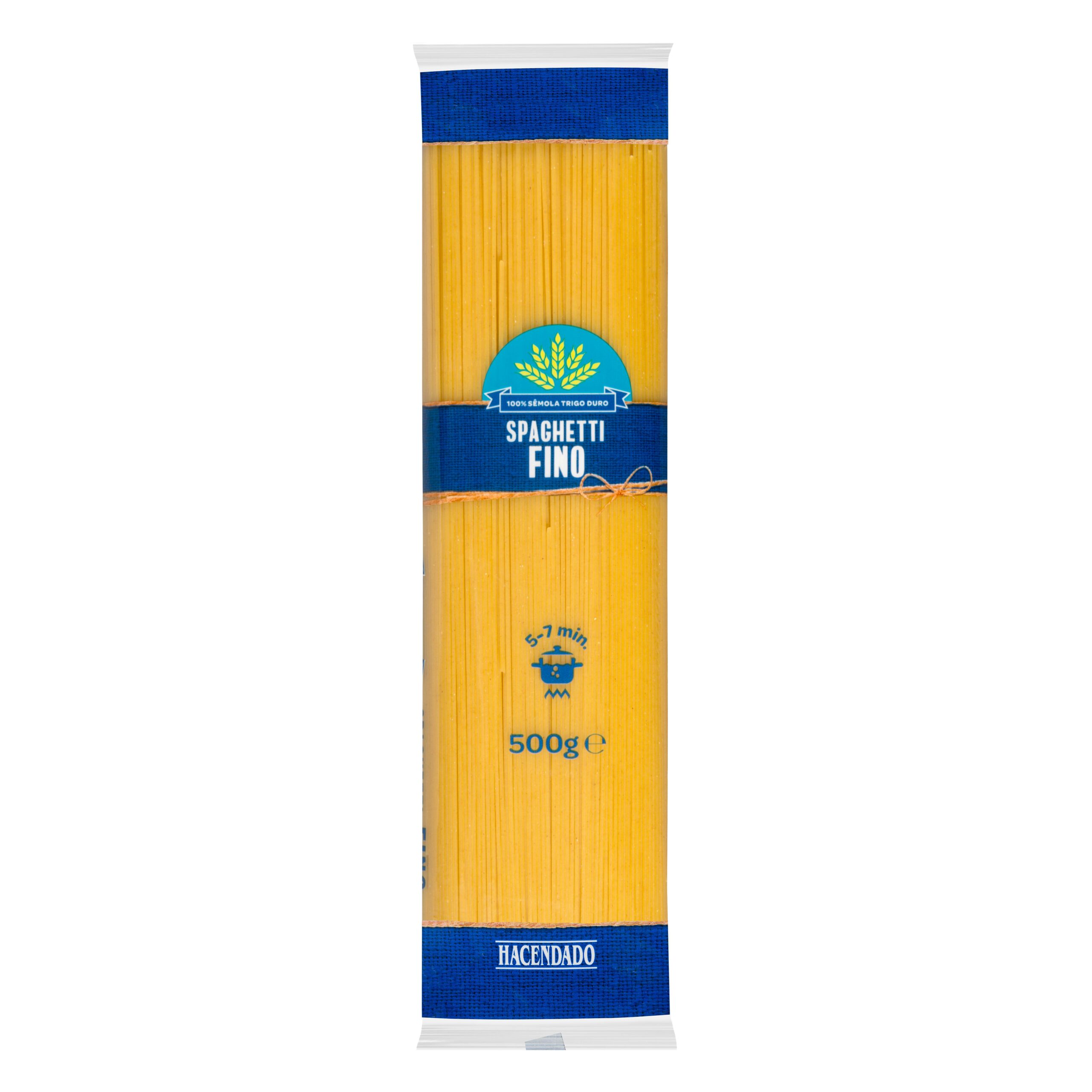 Spaghetti fino Hacendado Mercadona