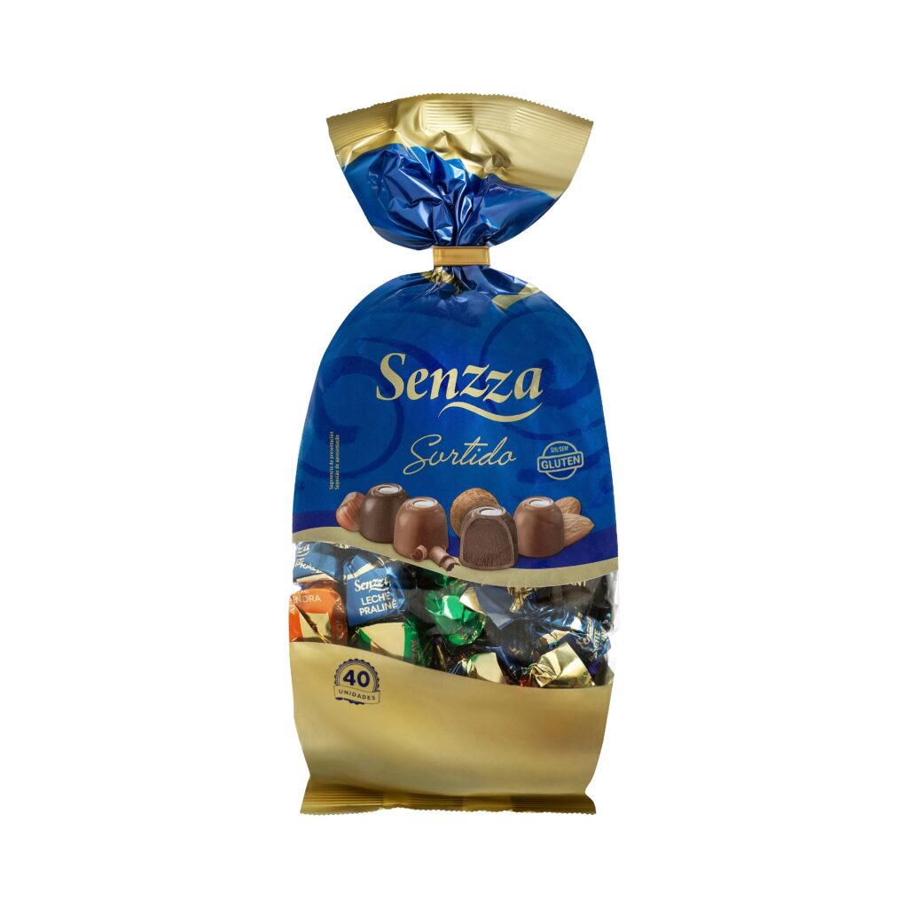 Surtido bombones Senzza de chocolate con avellana