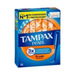 Tampones super plus Tampax Pearl con aplicador Tampones super plus Tampax Pearl con aplicador