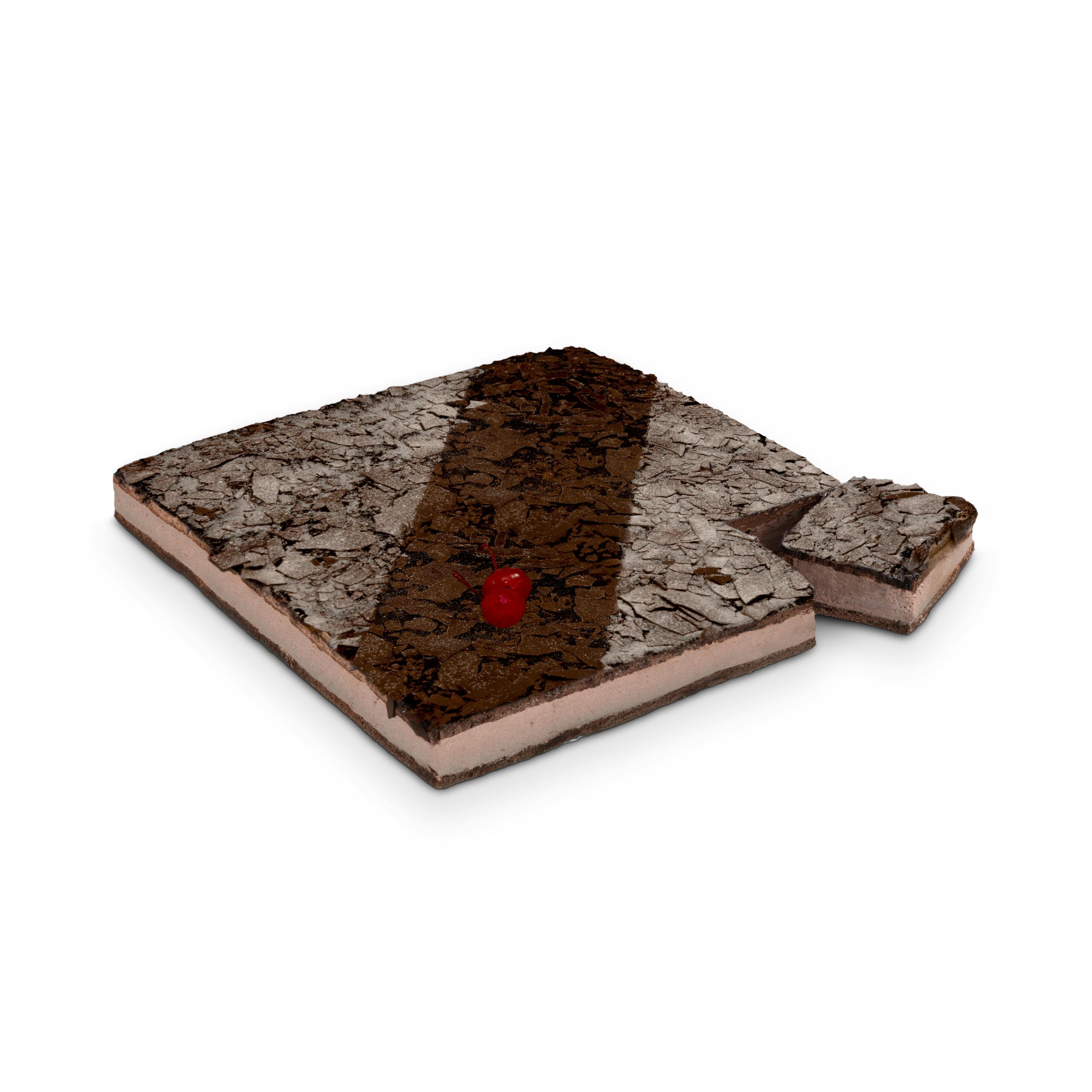 Tarta selva negra Hacendado congelada de trufa y crema de cacao Mercadona