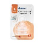 Tetina silicona papillas espesas +4 meses Deliplus Tetina silicona papillas espesas +4 meses Deliplus