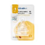 Tetina silicona tres posiciones +1 mes Deliplus Tetina silicona tres posiciones +1 mes Deliplus