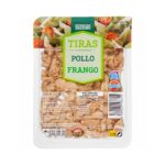 Tiras de pechuga de pollo al natural Hacendado Tiras de pechuga de pollo al natural Hacendado