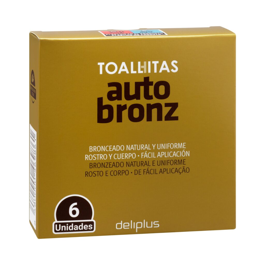 Toallitas autobronceadoras Deliplus monodosis