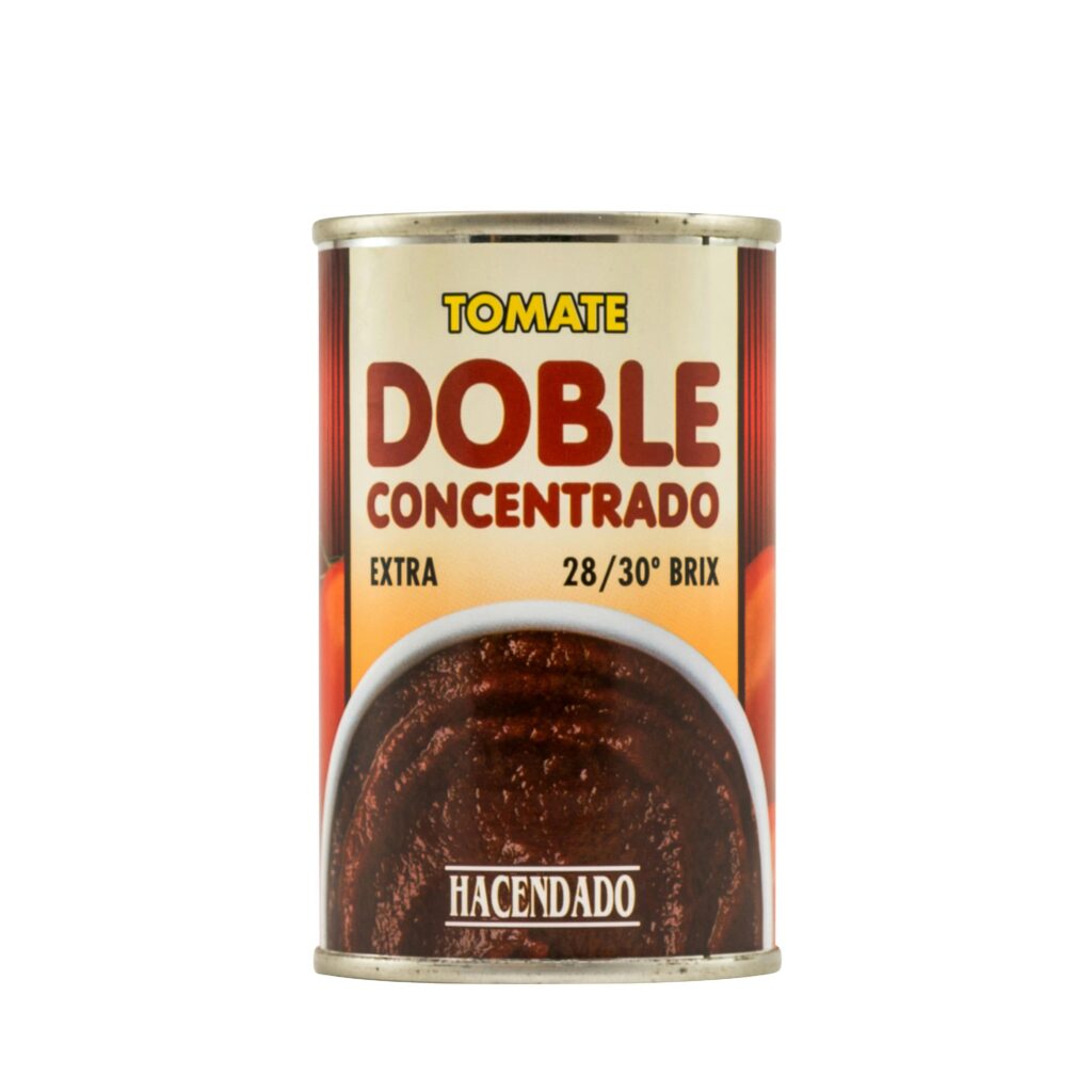 Tomate doble concentrado Hacendado extra para freír