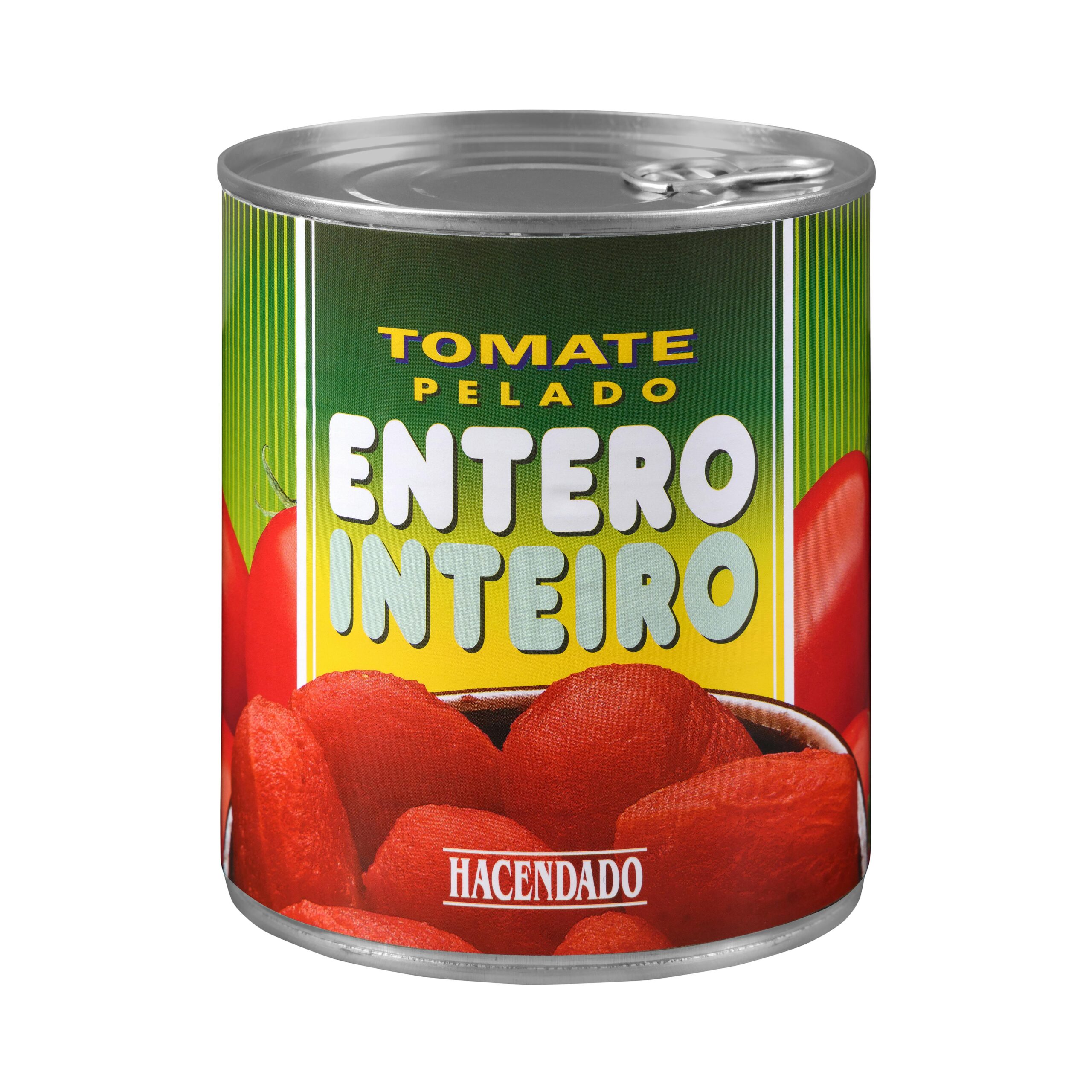 Tomate entero pelado Hacendado para freír Mercadona