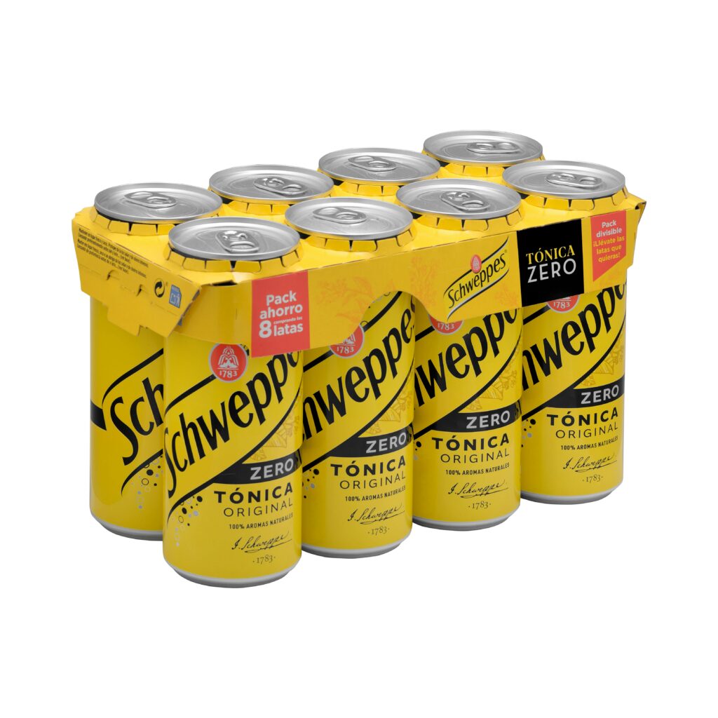 Tónica zero calorías Schweppes