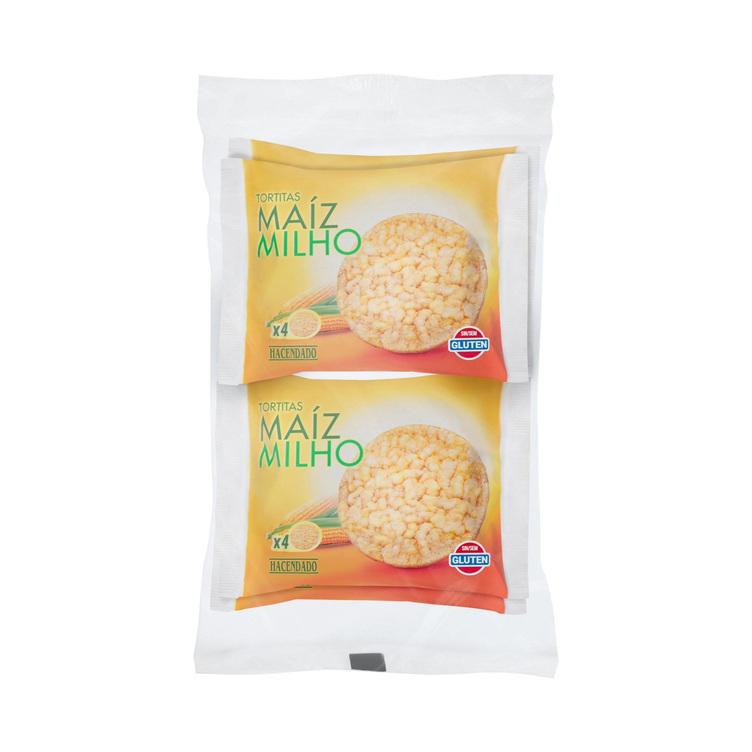 Tortitas de maíz Hacendado Mercadona