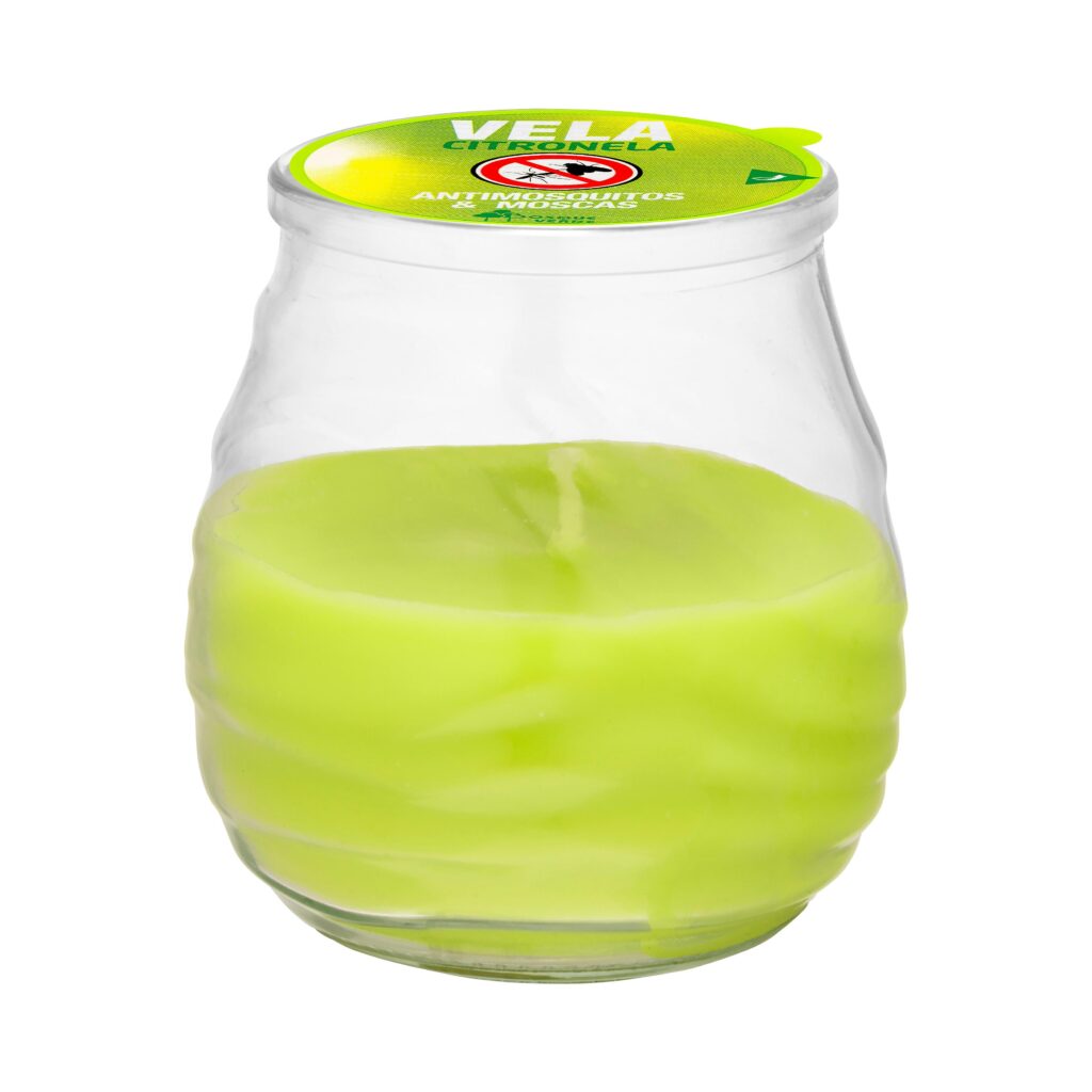 Vela citronela antimosquitos y moscas Bosque Verde