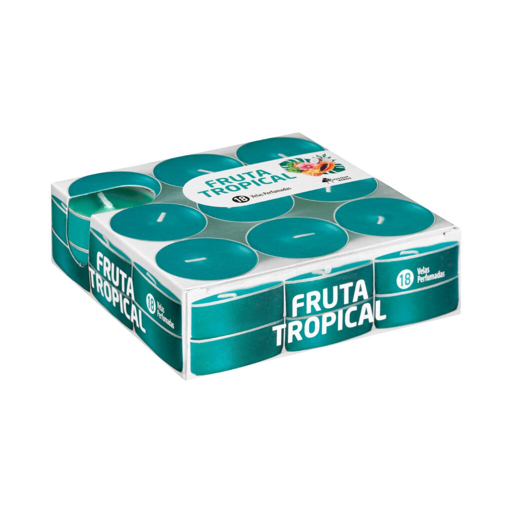 Vela perfumada Fruta Tropical Bosque Verde pequeña