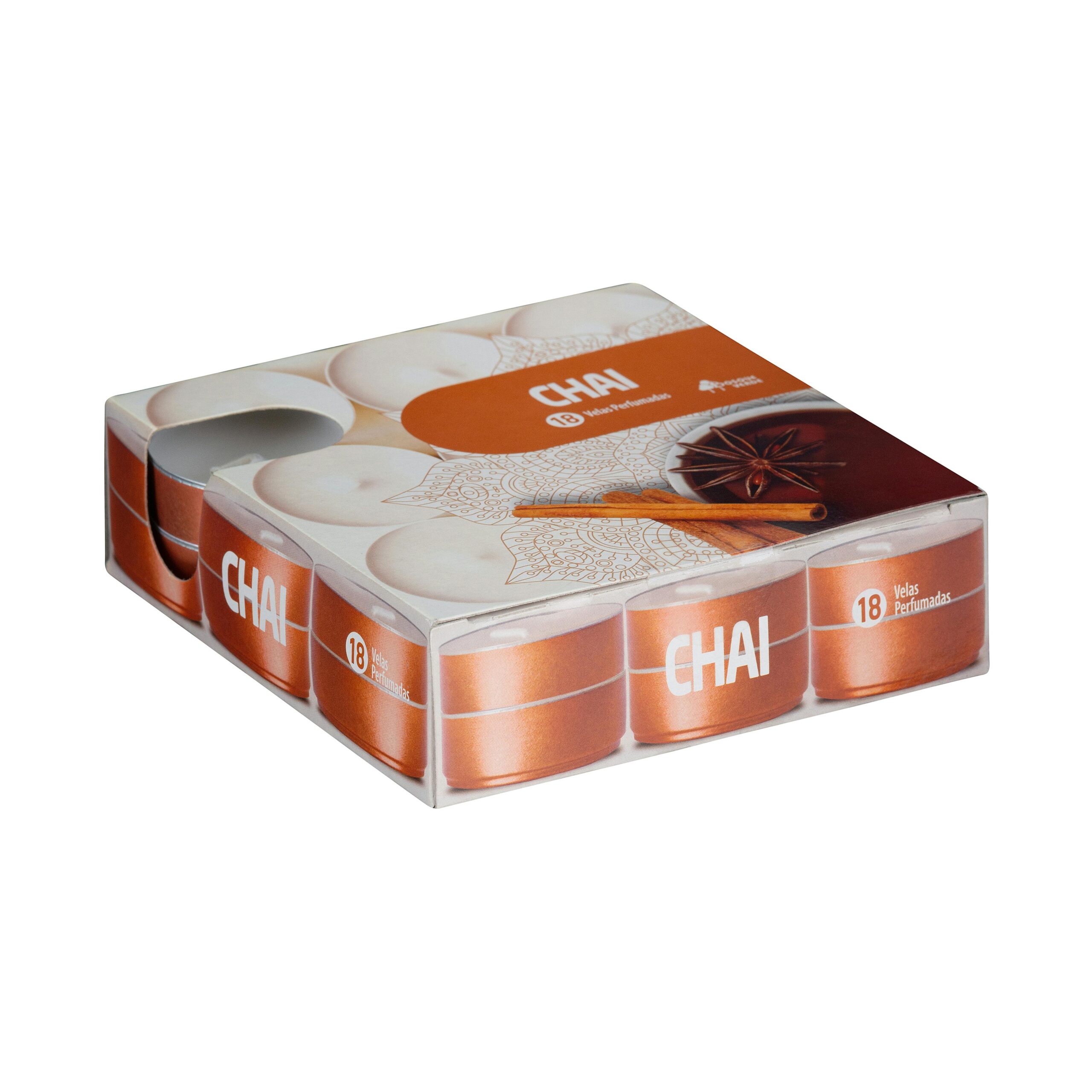 Vela perfumada Té Chai Bosque Verde pequeña Vela perfumada Té Chai Bosque Verde pequeña