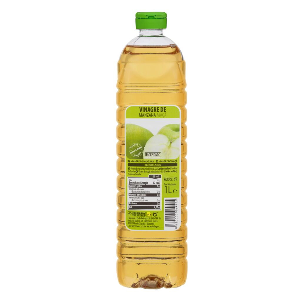 Vinagre de manzana Hacendado