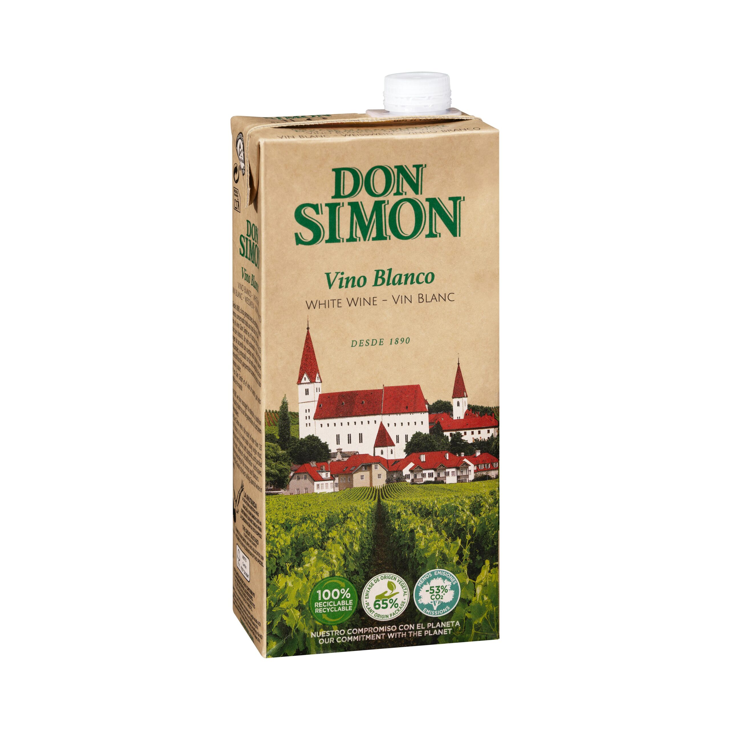 Vino blanco Don Simón Mercadona