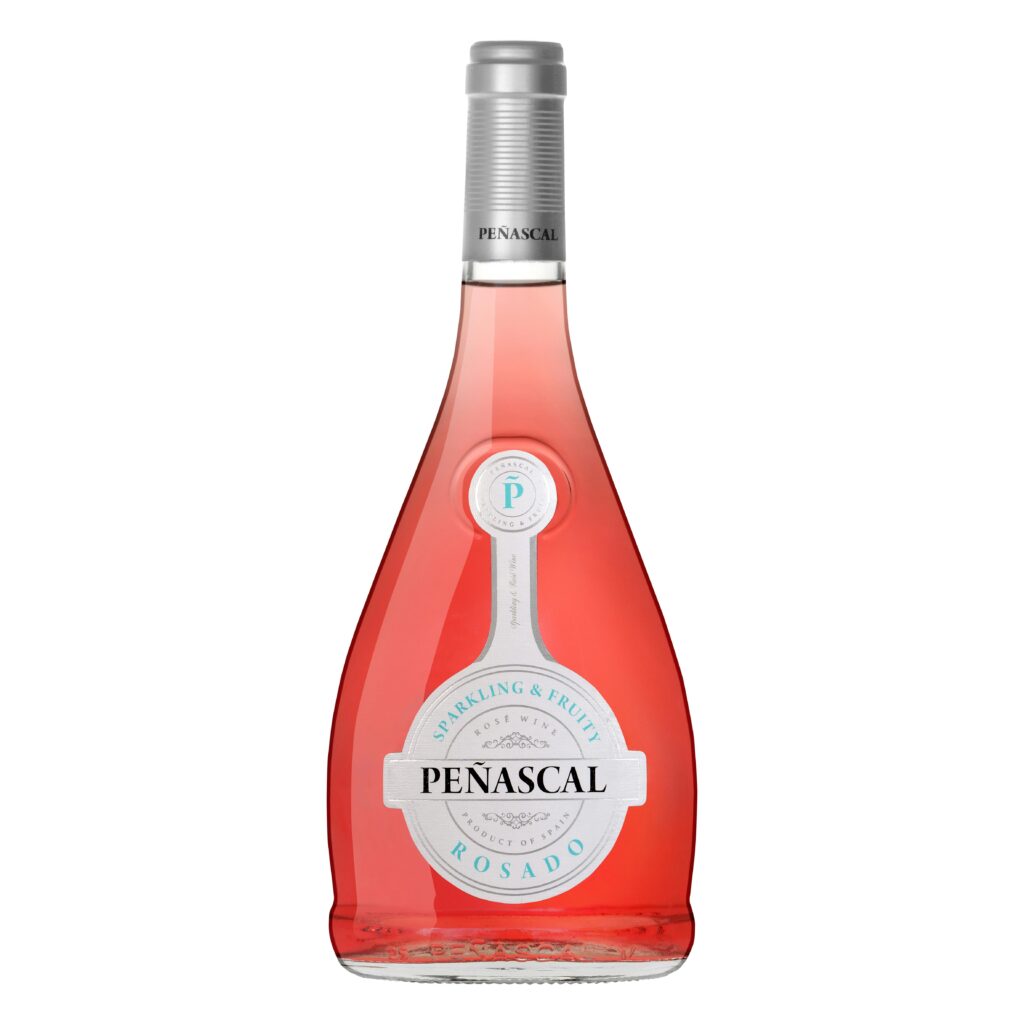Vino rosado afrutado espumoso Peñascal