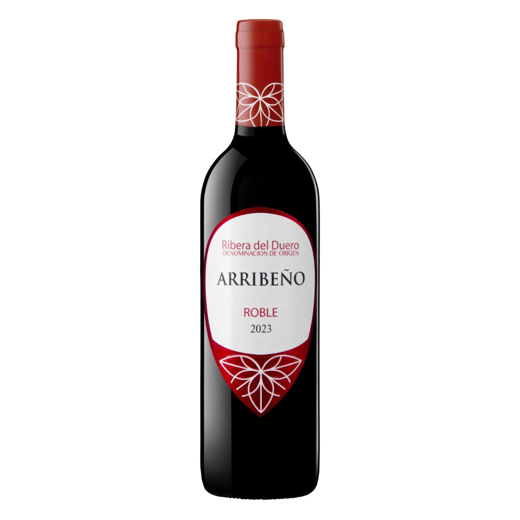 Vino tinto D.O Ribera del Duero Arribeño roble