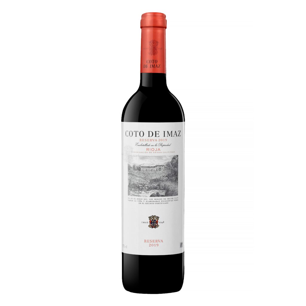 Vino tinto D.O Rioja Coto de Imaz reserva