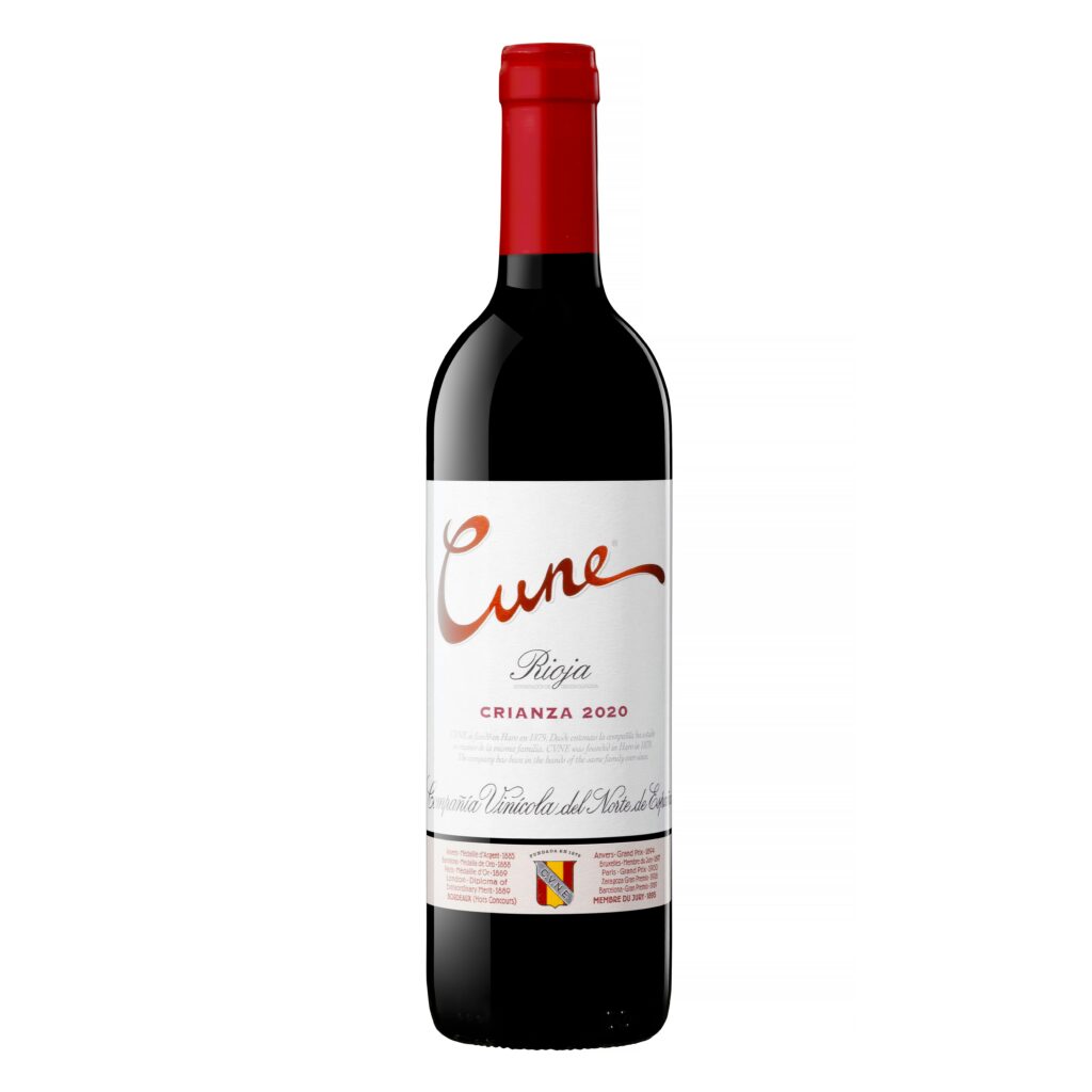 Vino tinto D.O Rioja Cune crianza
