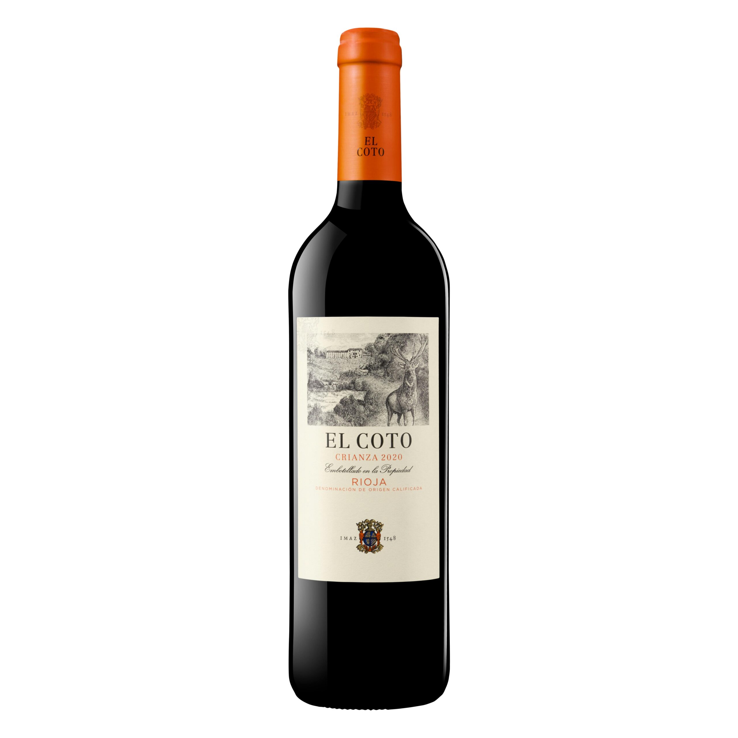 Vino tinto D.O Rioja El Coto crianza Mercadona