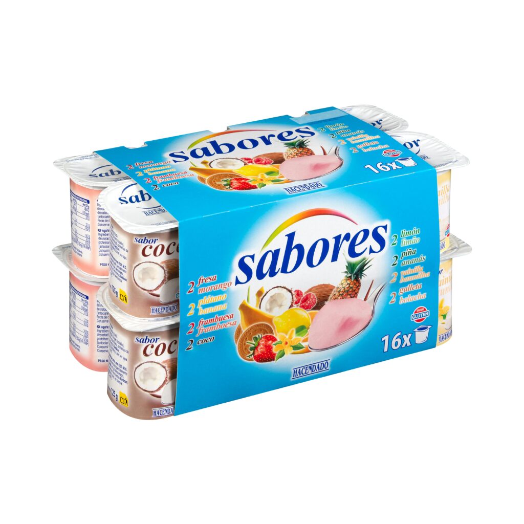 Yogur sabores Hacendado 2 fresa