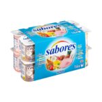 Yogur sabores Hacendado 2 fresa, 2 plátano, 2 macedonia, 2 coco, 2 limón, 2 sandía, 2 vainilla y 2 galleta Yogur sabores Hacendado 2 fresa