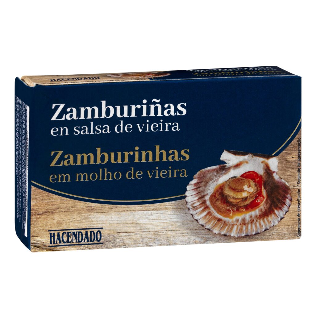 Zamburiñas en salsa de vieira Hacendado